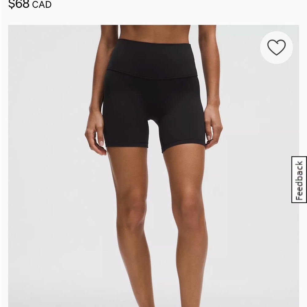 High-Waist Black Women's Bike Shorts